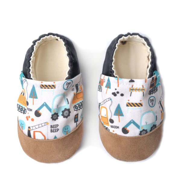 Blue Builders Child Slippers