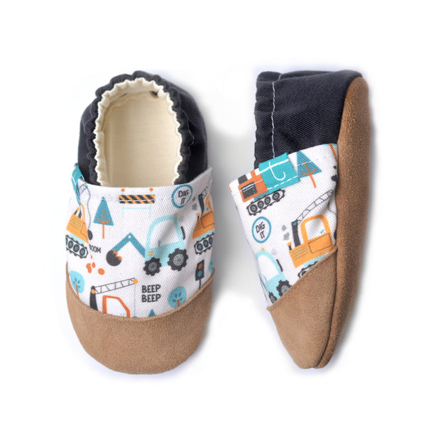 Blue Builders Child Slippers