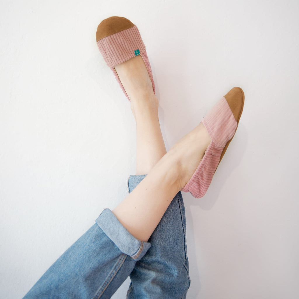 Cuddly Pink Adult Slippers