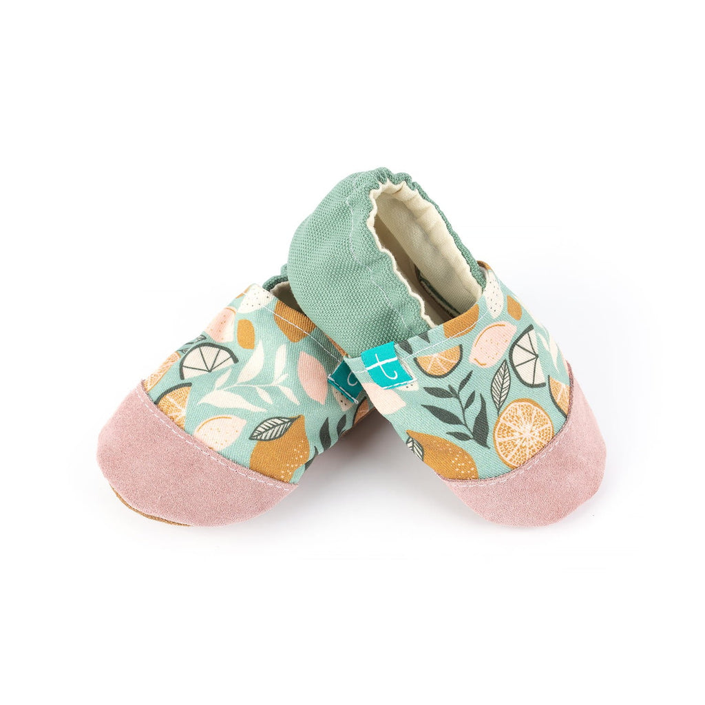 cytryny Lemons Child Slippers