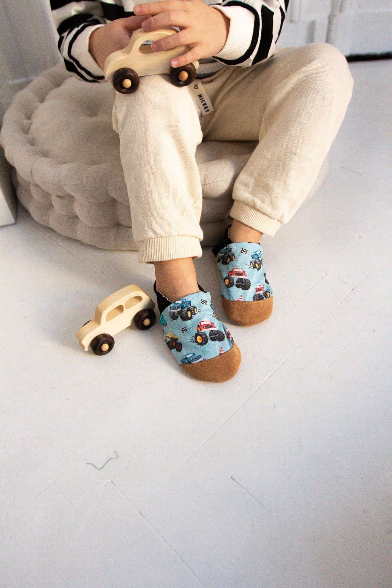 Big Wheels Child Slippers