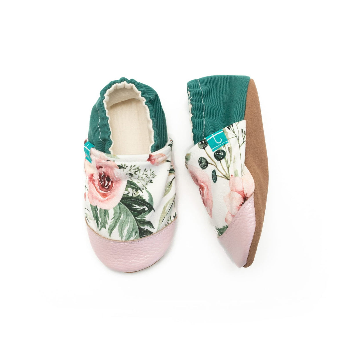 Peony Flowers Child Slippers