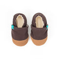 Dark Chocolate Child Slippers