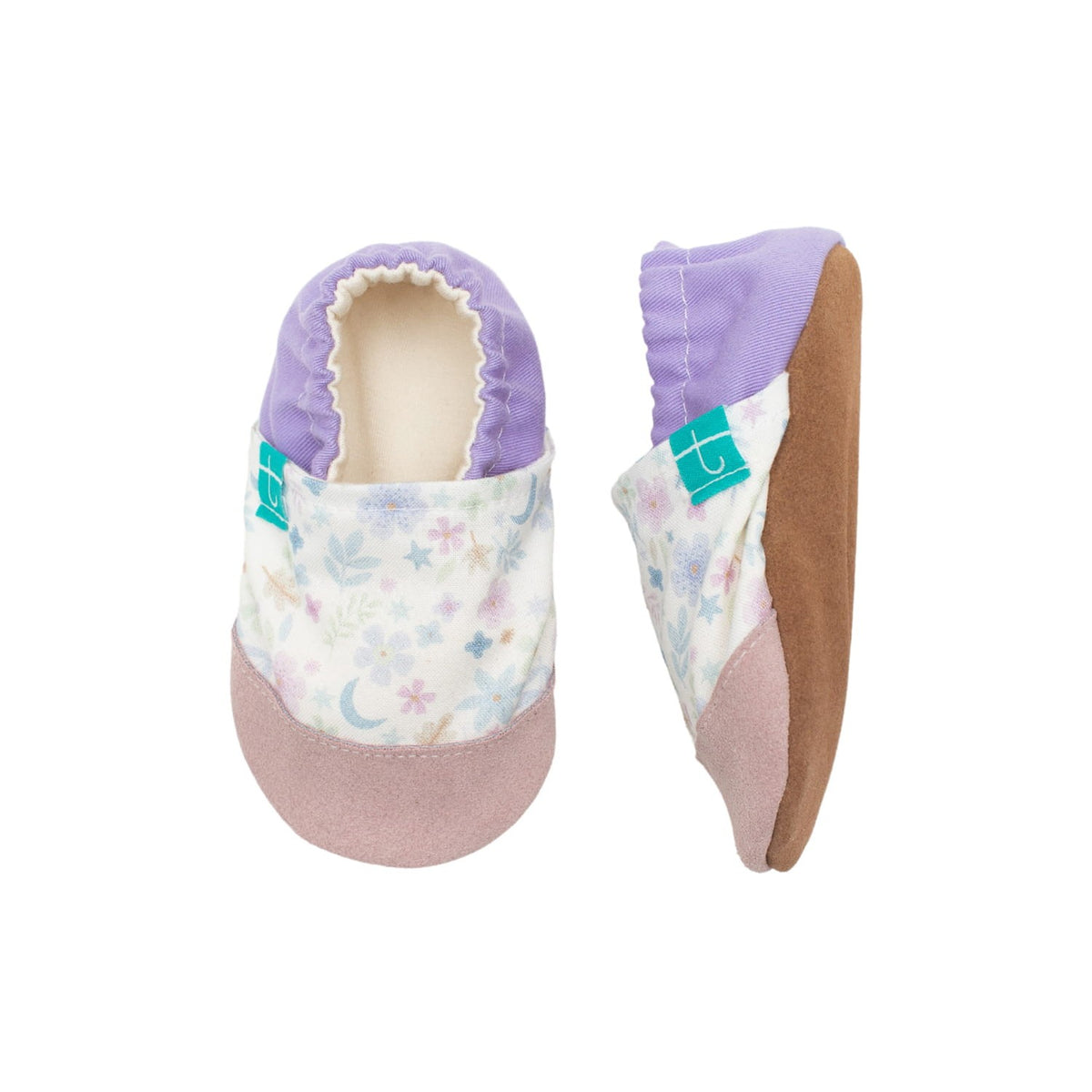 Moon Flowers Child Slippers