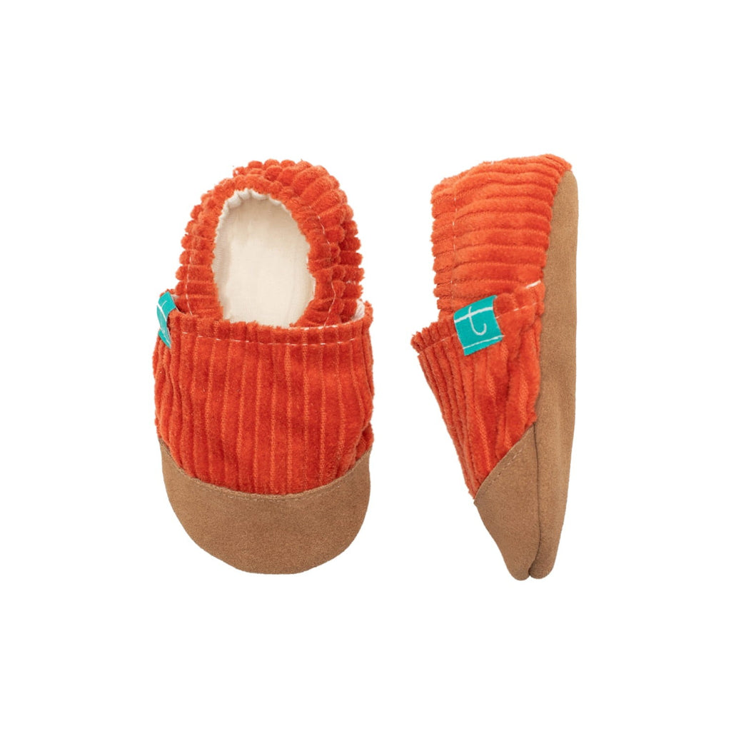 Cuddly Rusty Child Slippers