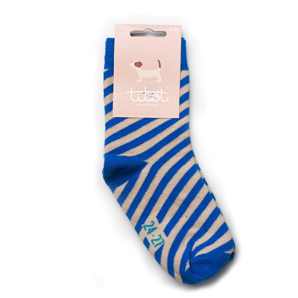 TITOT Socks Stripes Blue