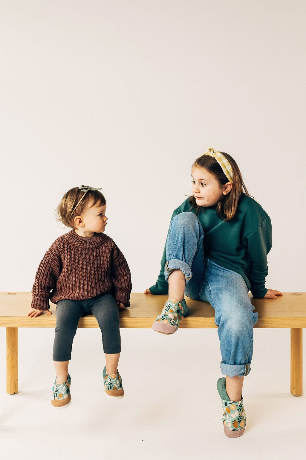 cytryny Lemons Child Slippers