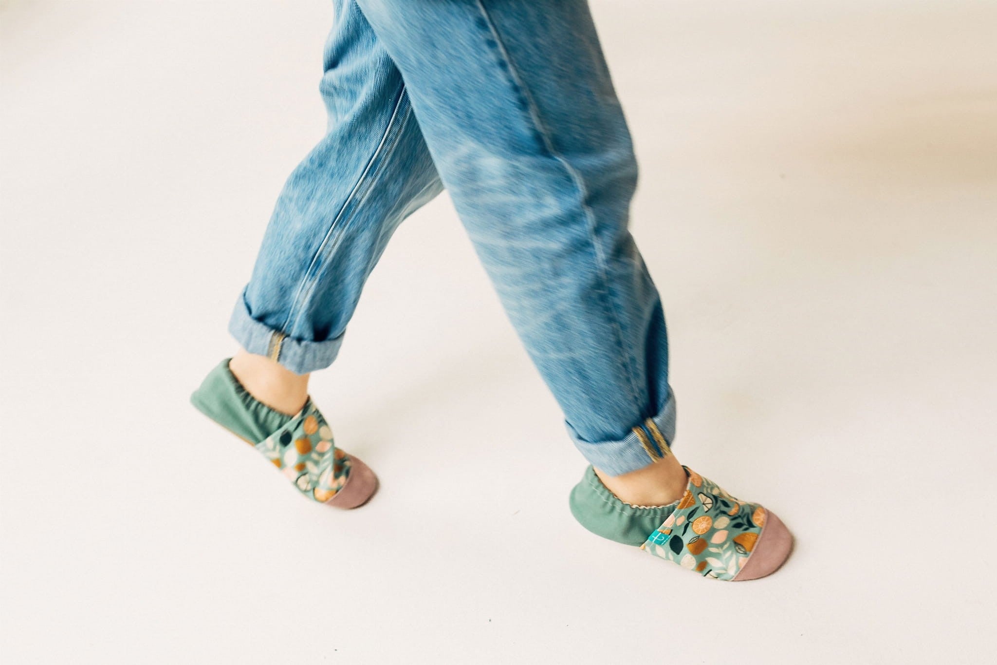 cytryny Lemons Child Slippers