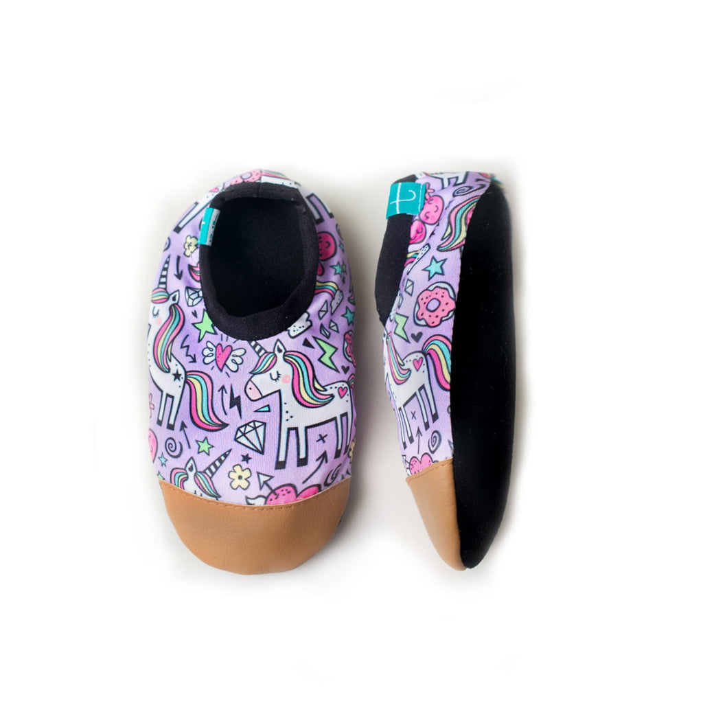 Rainbow Unicorn Kids Water Shoes