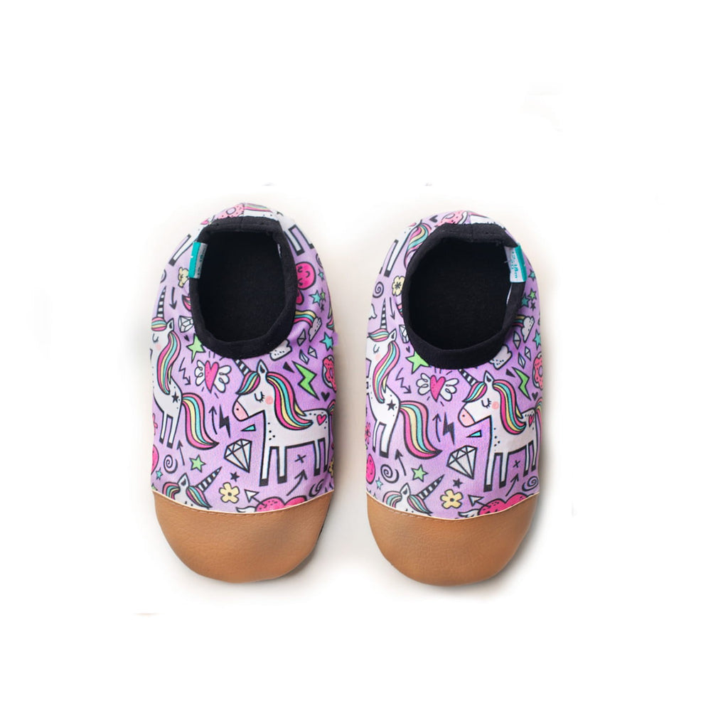 Rainbow Unicorn Kids Water Shoes