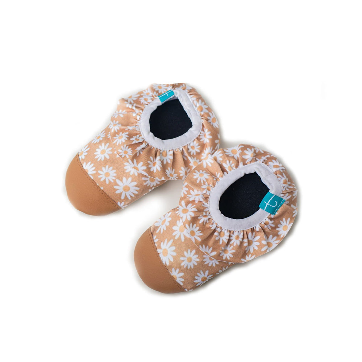 Beige Daisy Kids Water Shoes