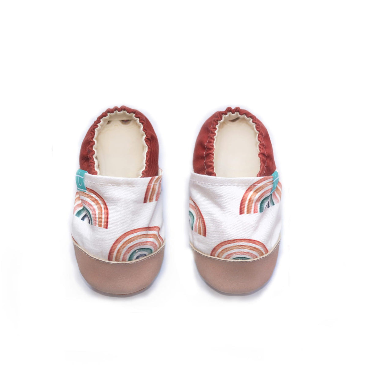 Colorful Rainbow Child Slippers