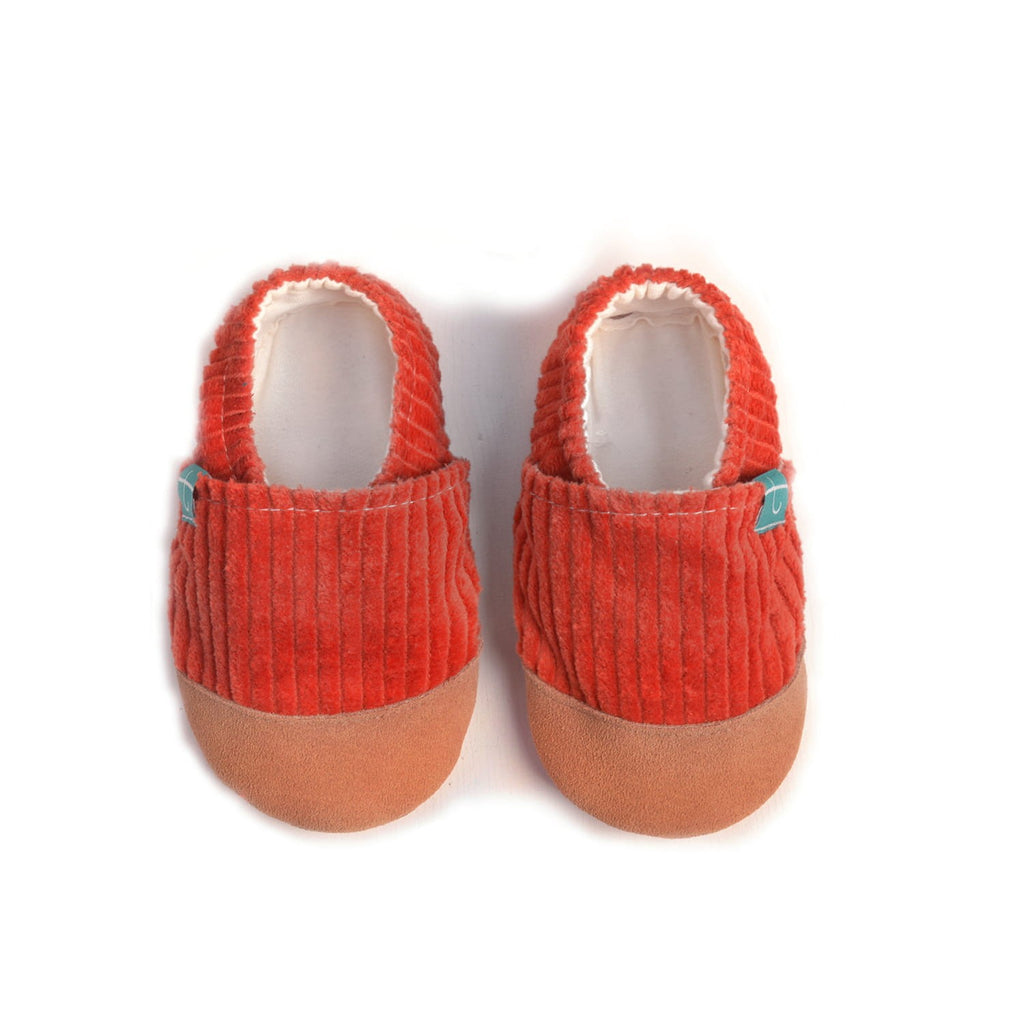 Cuddly Rusty Child Slippers