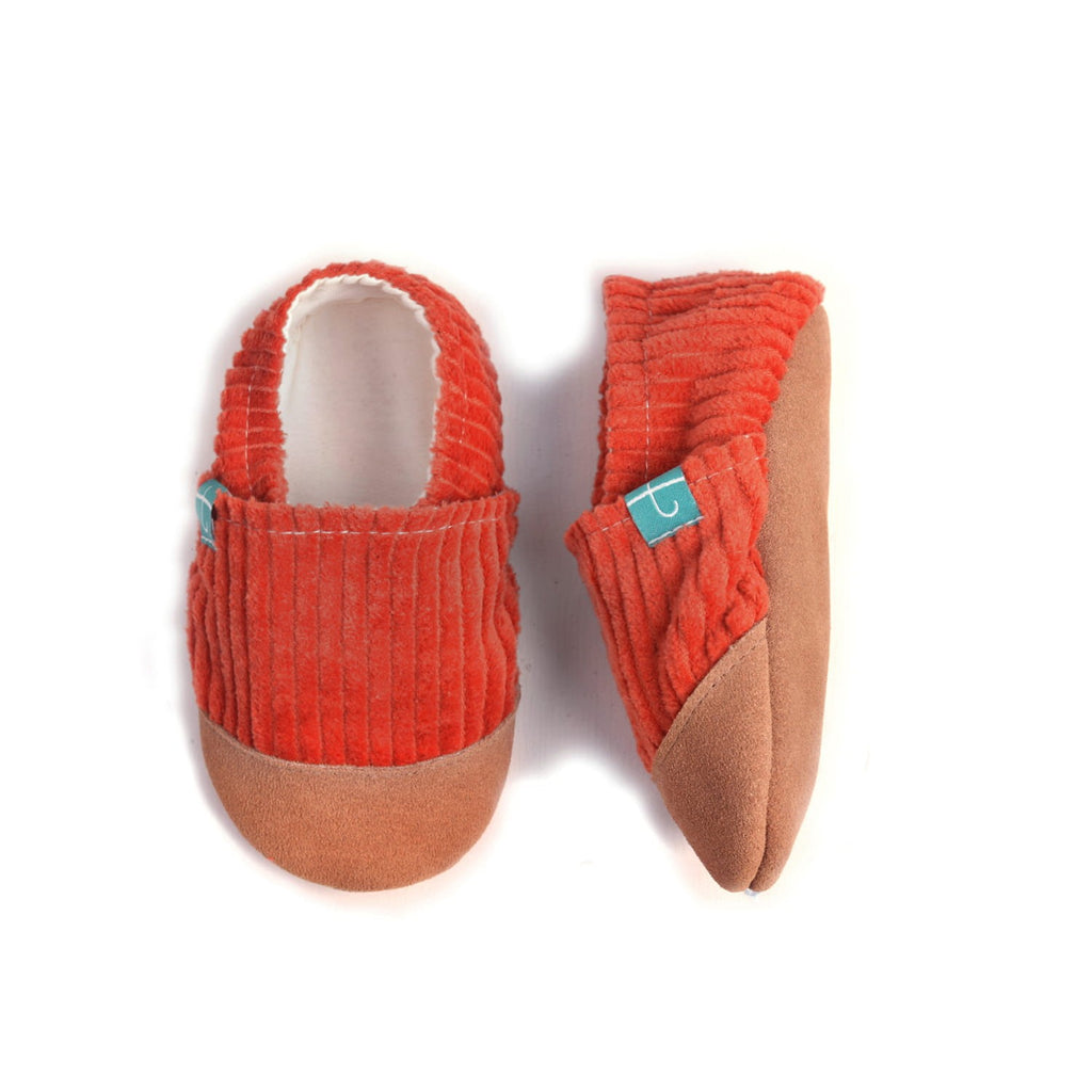 Cuddly Rusty Child Slippers