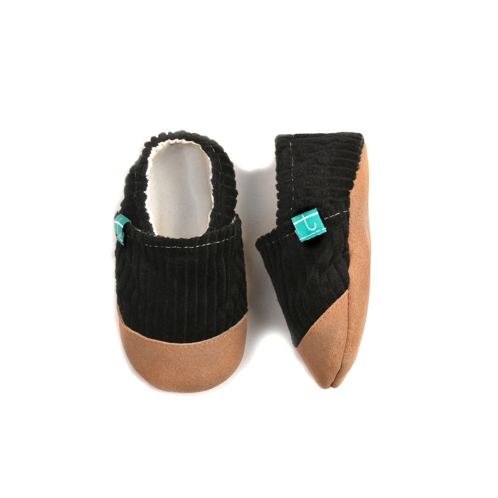 Cuddly Black Child Slippers