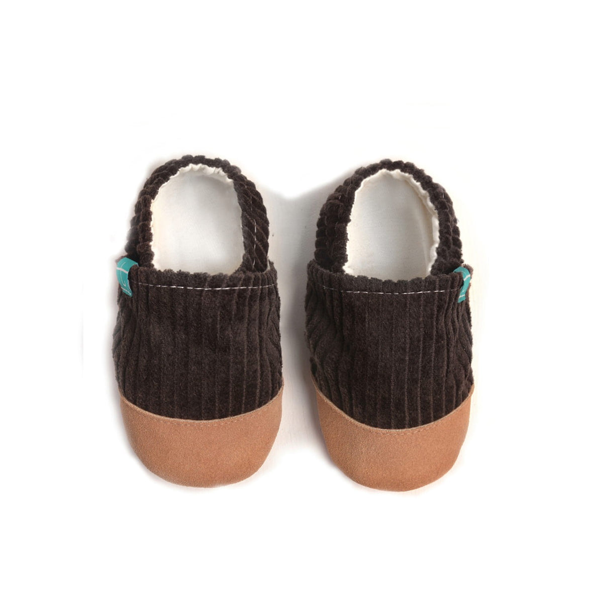 Cuddly Brown Child Slippers