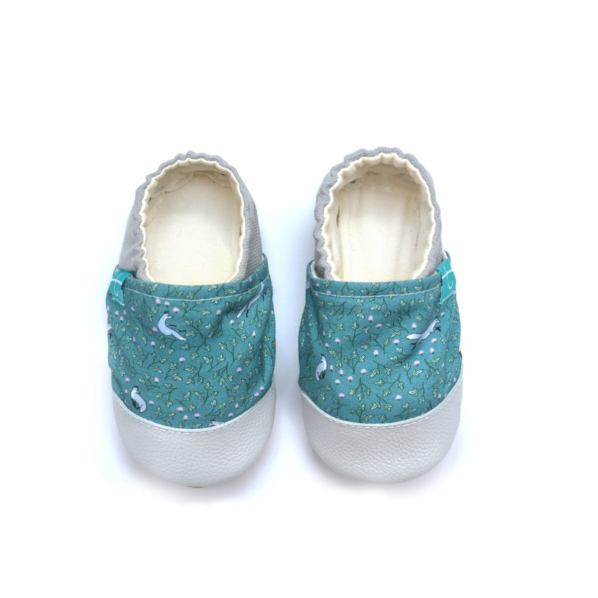Grey Fox Child Slippers