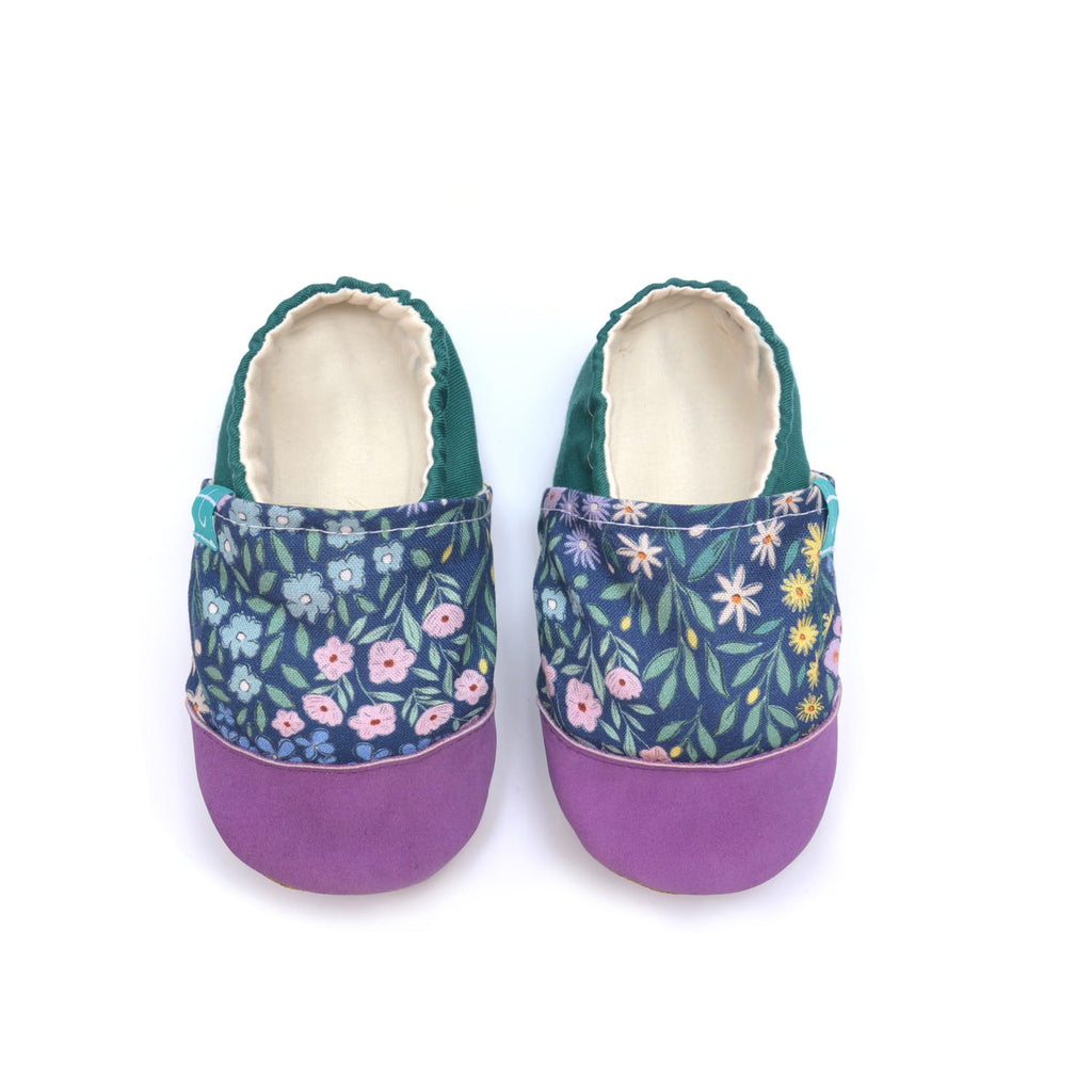 Emerald Meadow Child Slippers