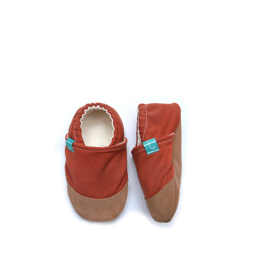 rudy Rusty Child Slippers