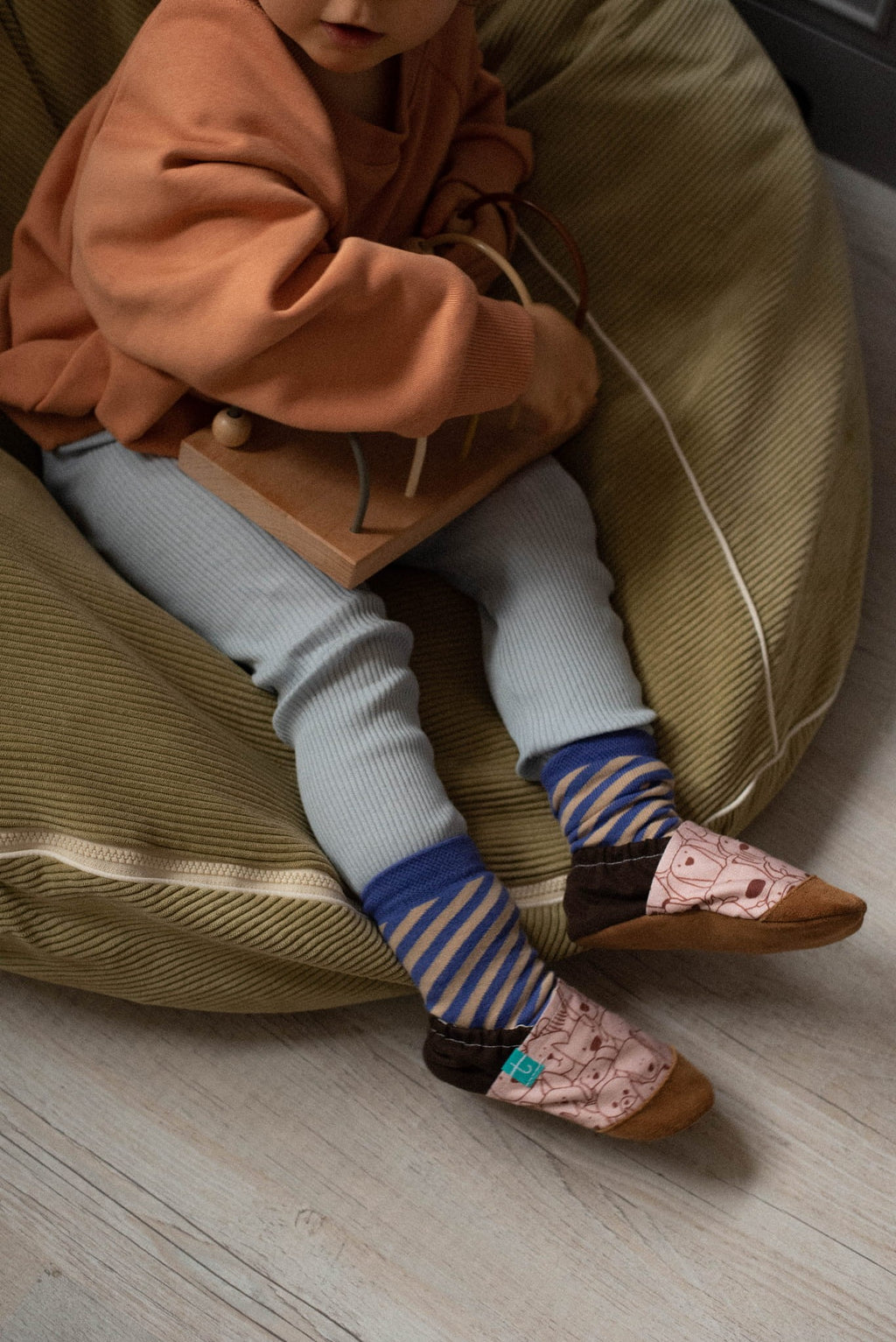 TITOT Socks Stripes Purple