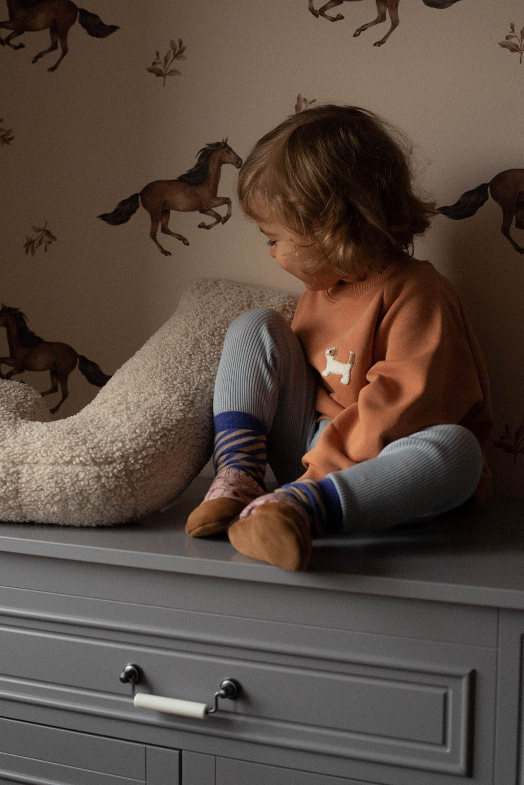 TITOT Socks Stripes Purple