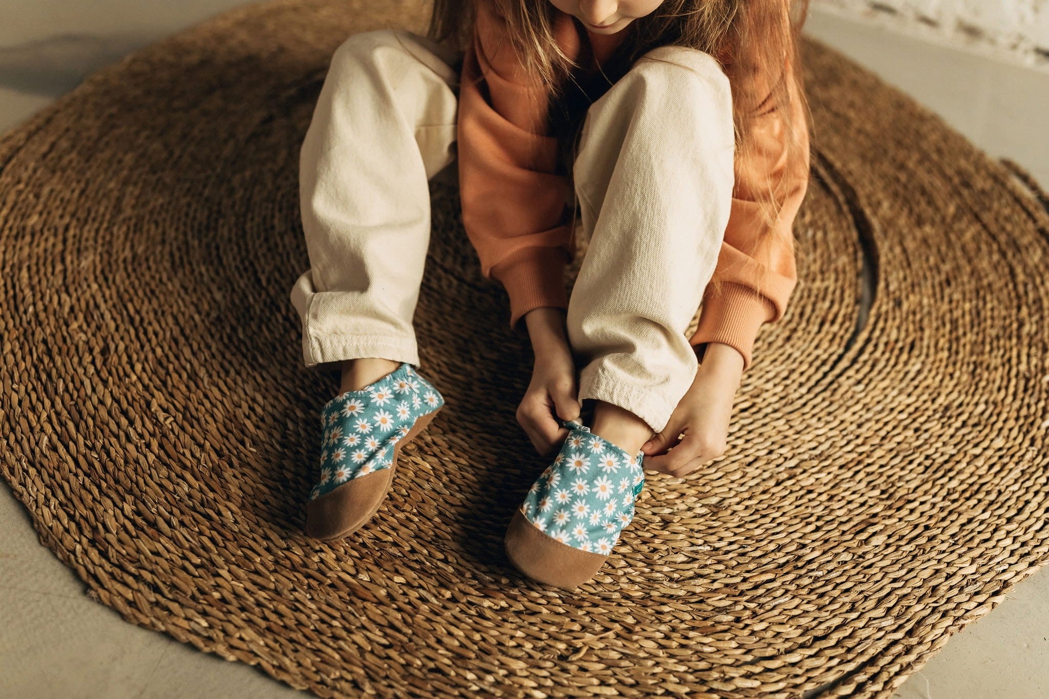 Blue Daisy Kids Baseball Cap