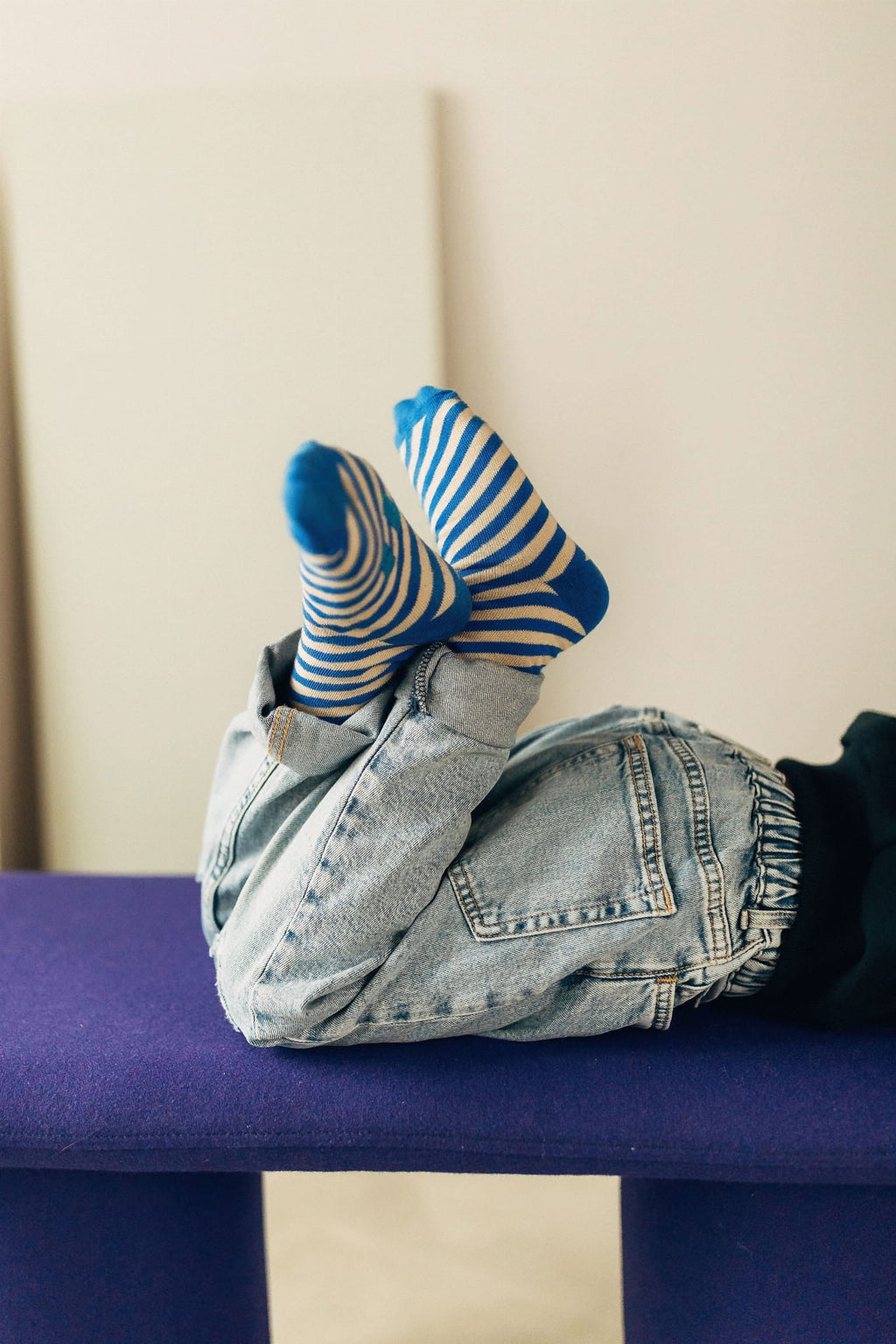 TITOT Socks Stripes Blue