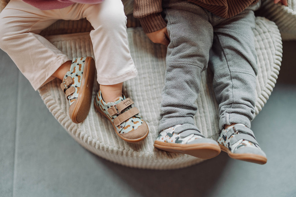 Furry Doggy Kids Sneakers