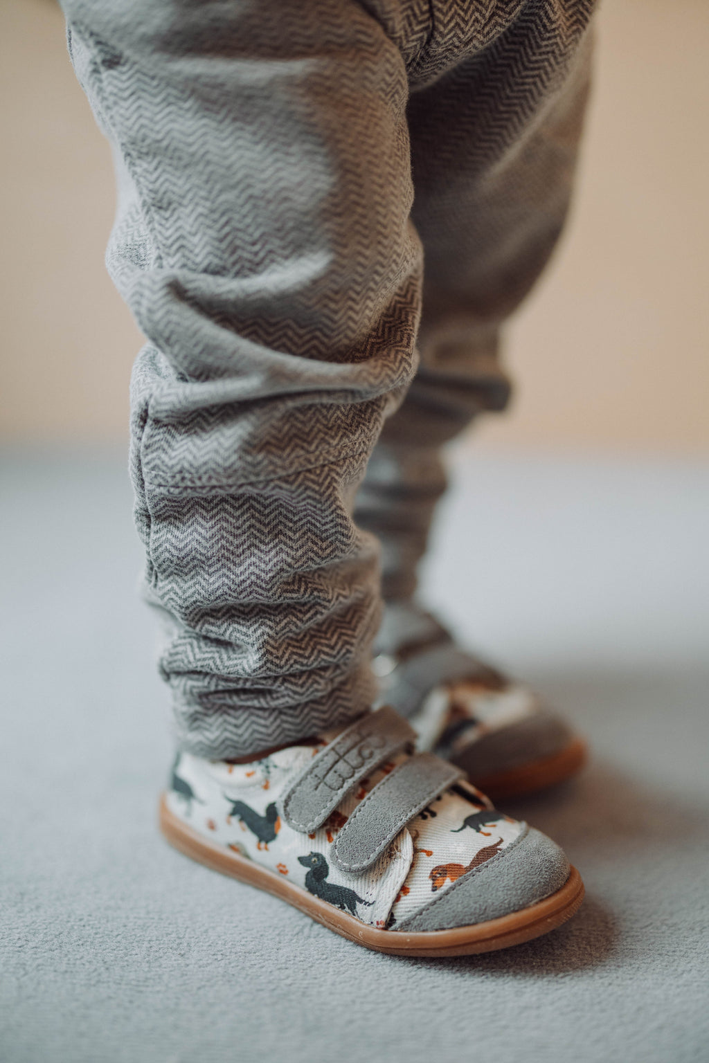 Furry Doggy Kids Sneakers