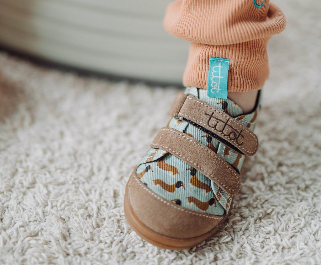 Hot Doggy Velcro Shoes