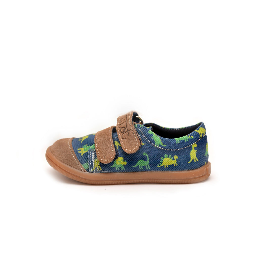 Navy Dino Kids Sneakers
