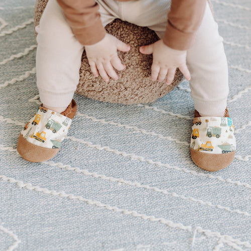 'City Builders' Pojazdy Budowlane Child Slippers