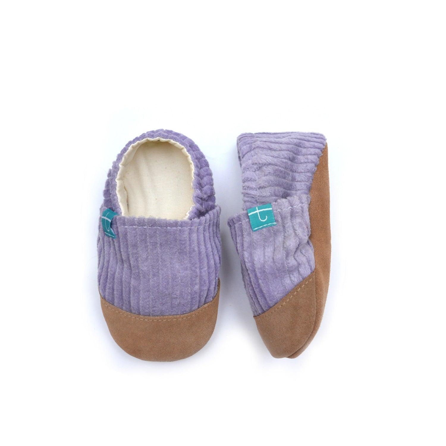 Cuddly Violet Fioletowy Child Slippers