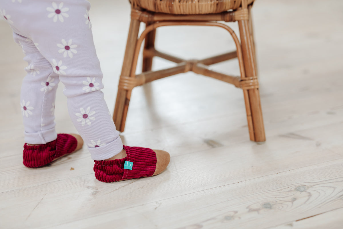 Cuddly Raspberry Malinowy Child Slippers
