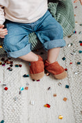 Cuddly Terracotta Terakotowy Child Slippers