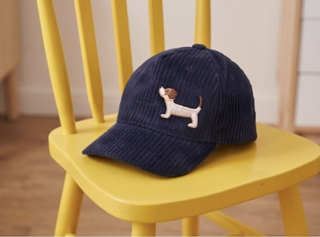 Cuddly Navy Kids Baseball Cap