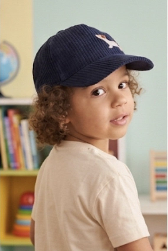 Cuddly Navy Kids Baseball Cap