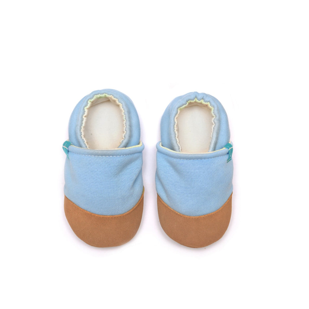 Light Blue Child Slippers