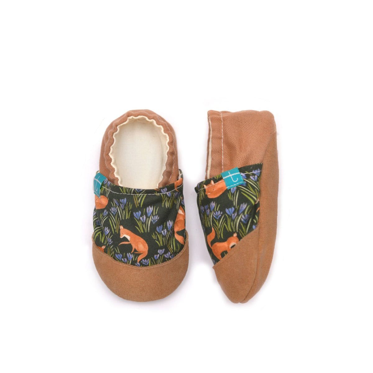 Beige Fox Lisy Child Slippers
