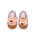 Purple Hedgehogs Child Slippers