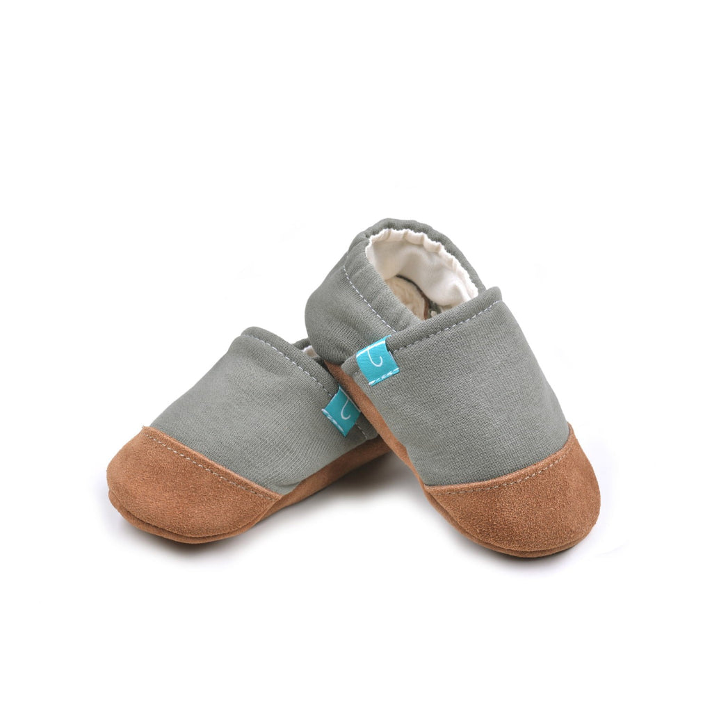 Olive Child Slippers
