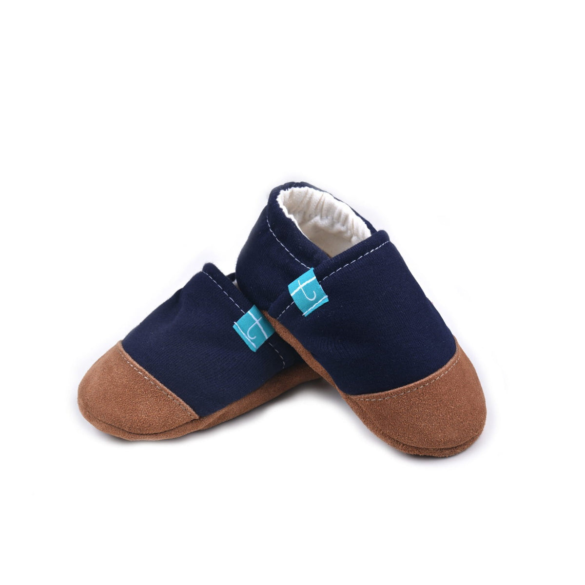 Navy Child Slippers