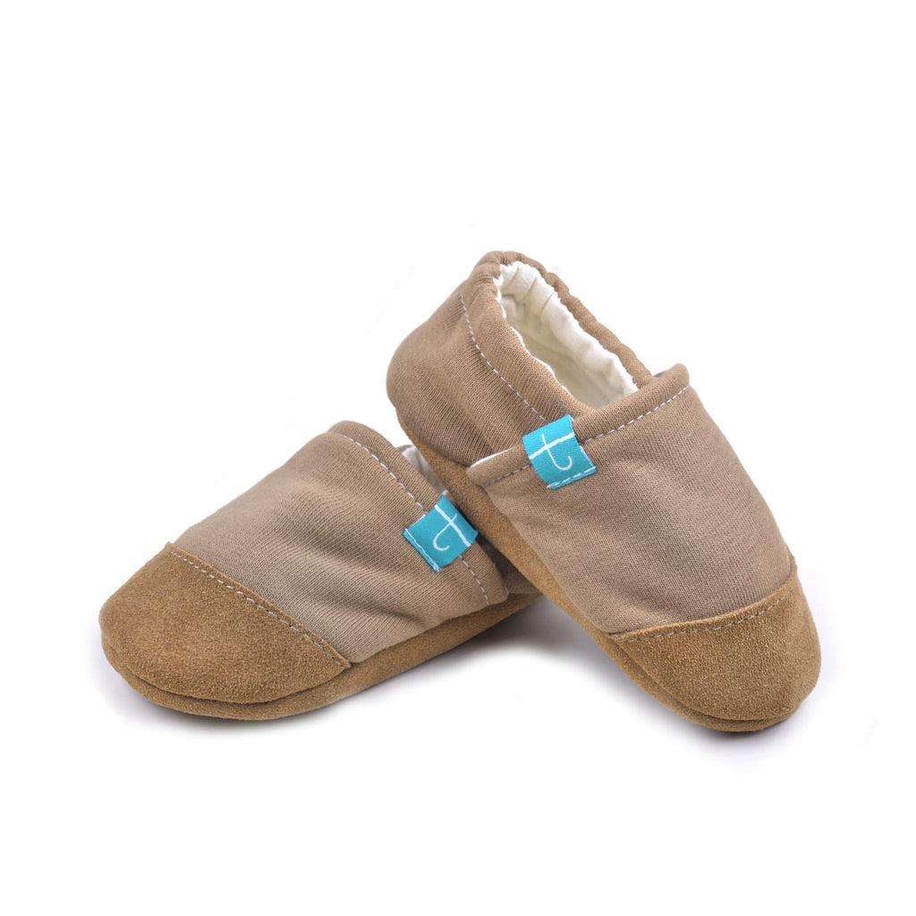 Beige Child Slippers