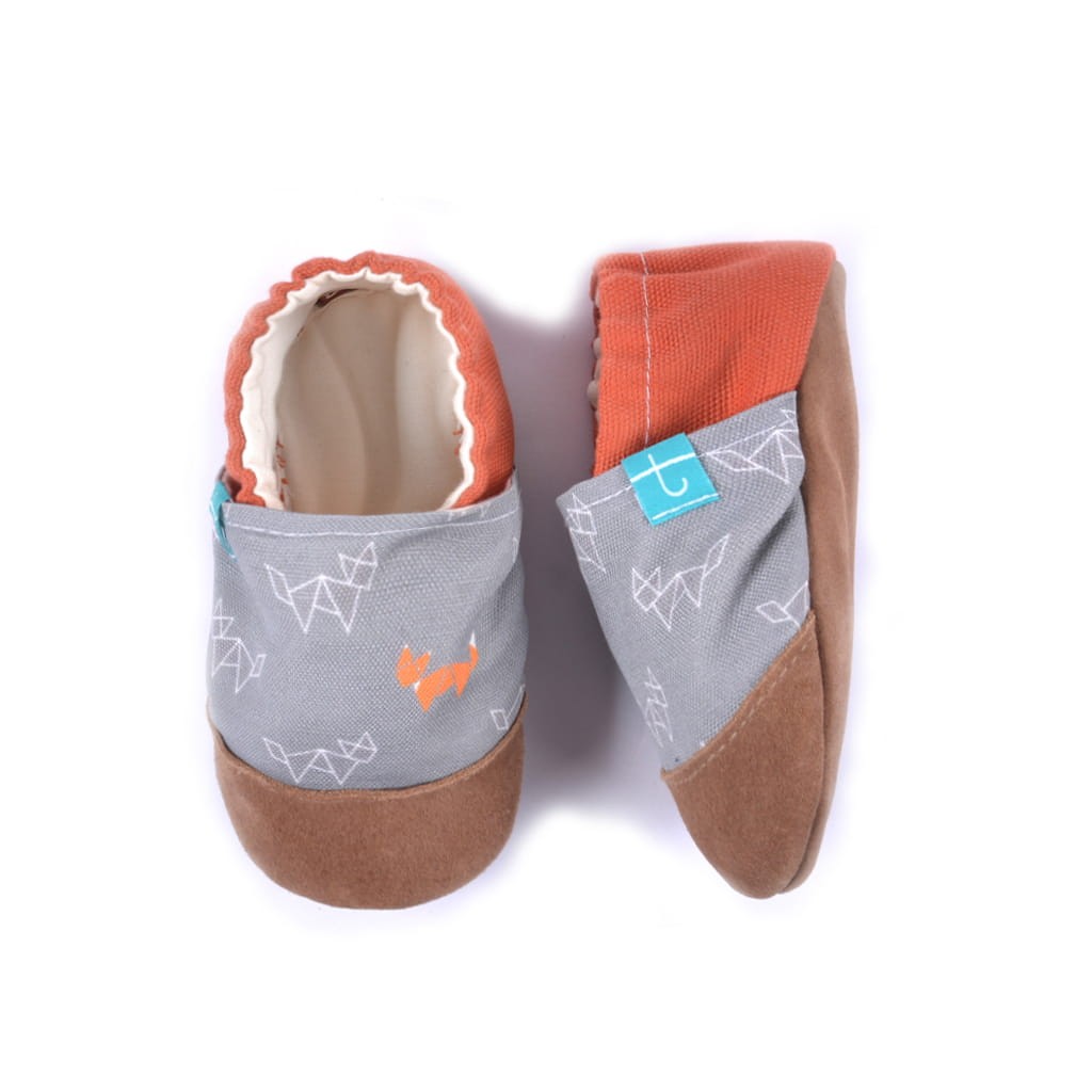 Ginger Fox Child Slippers