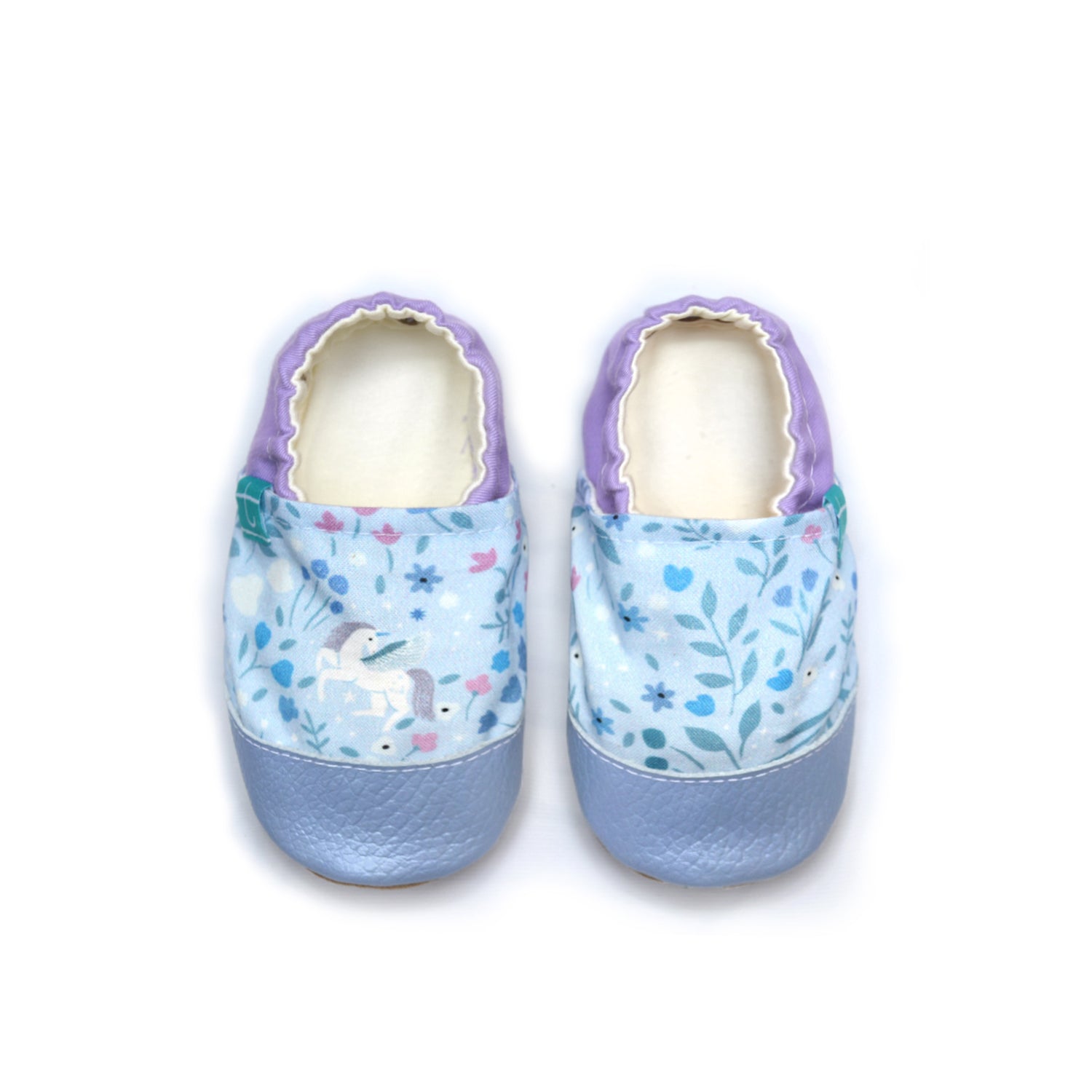Blue Unicorn Child Slippers