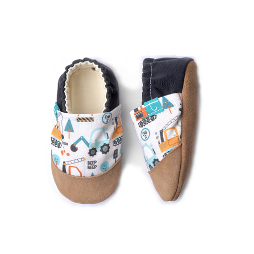 Blue Builders Child Slippers