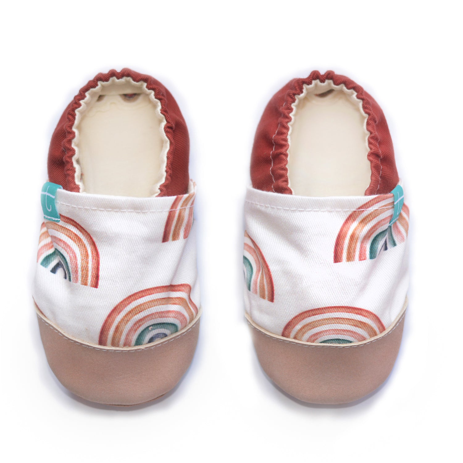 Colorfull Rainbow Child Slippers