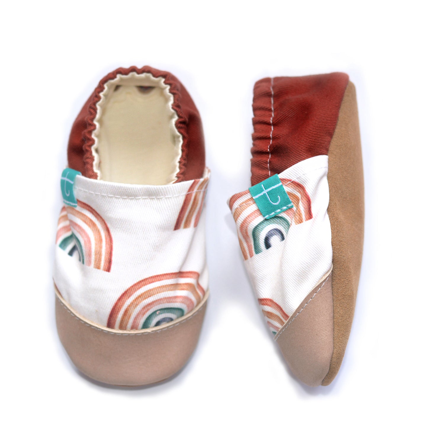 Colorfull Rainbow Child Slippers