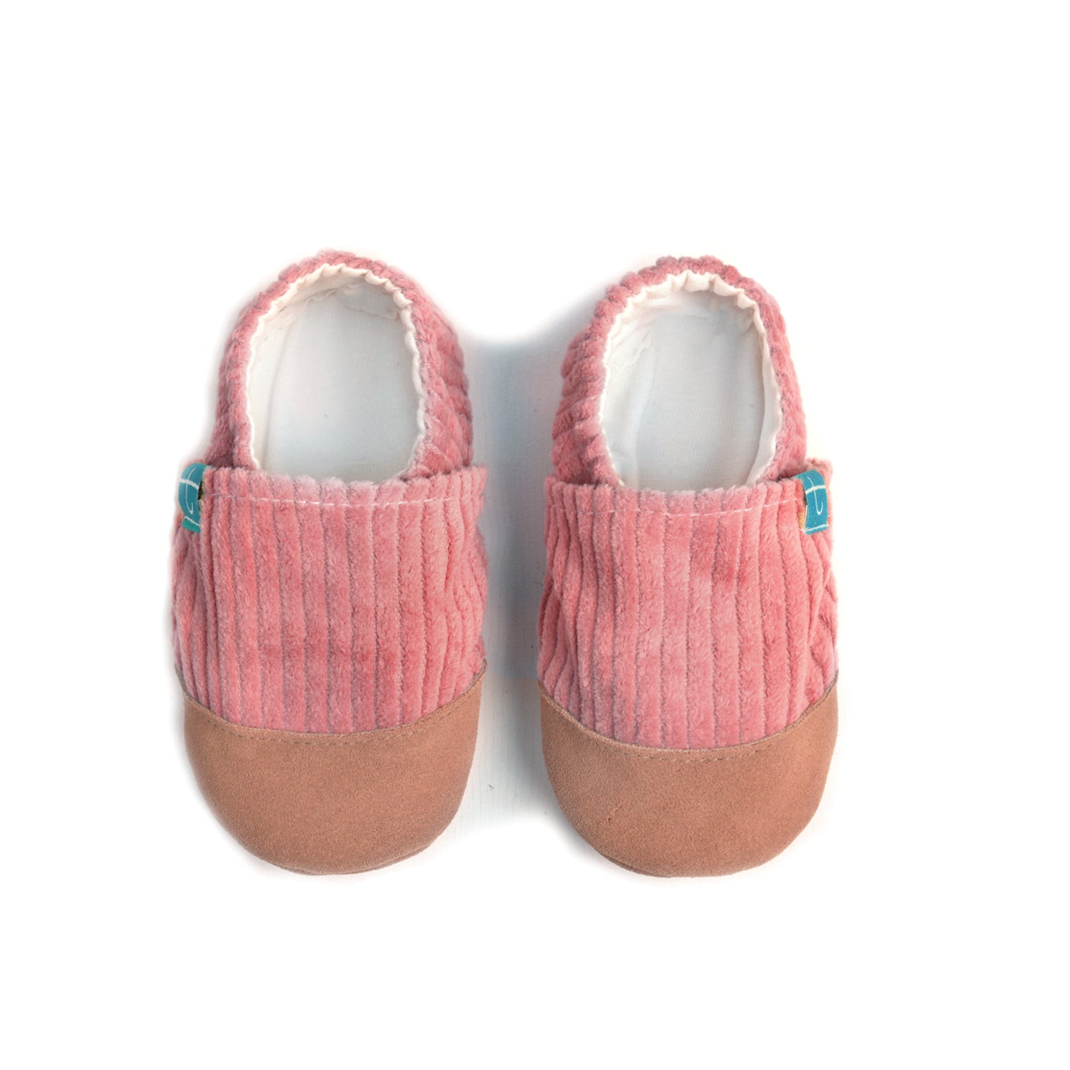 Pantoufles roses douillettes pour enfant