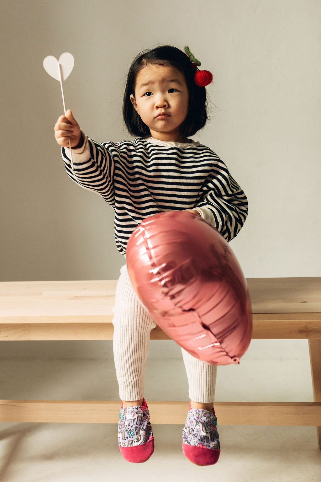 Pantoufles LICORNES ARC-EN-CIEL